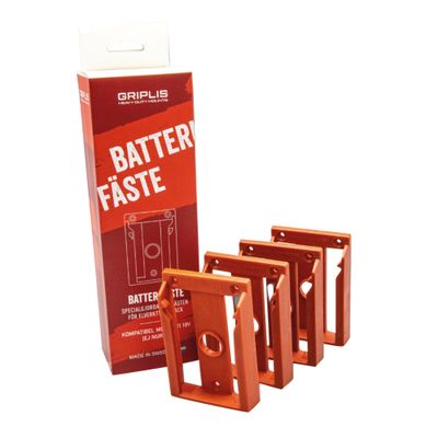Griplis Batterihållare 4-P (för flera fabrikat)