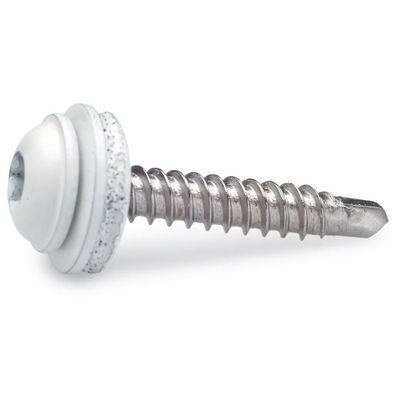 Fast Vattbrädskruv 4,2x25mm RF VIT (100st)