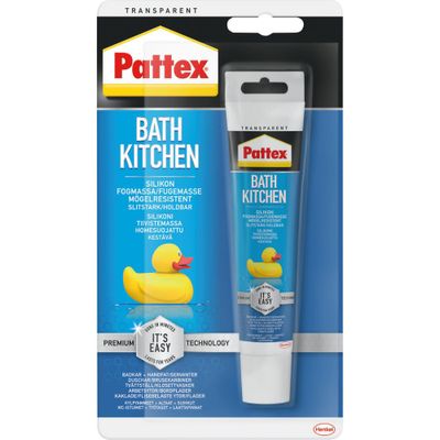 Pattex Silikonfog Kök/bad Transparent 50ml