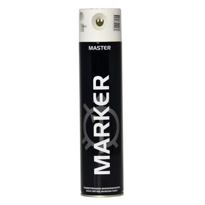 Spray Master Markeringsfärg Solid Vit 600ml
