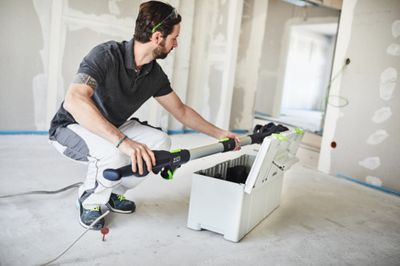 Festool Vägg- & takslip och dammsugare i set PLANEX LHS 2 225 EQI/CTM