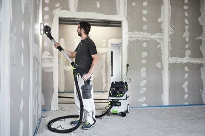 Festool Vägg- & takslip och dammsugare i set PLANEX LHS 2 225 EQI/CTM