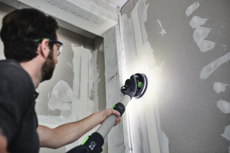 Festool Vägg- & takslip och dammsugare i set PLANEX LHS 2 225 EQI/CTM