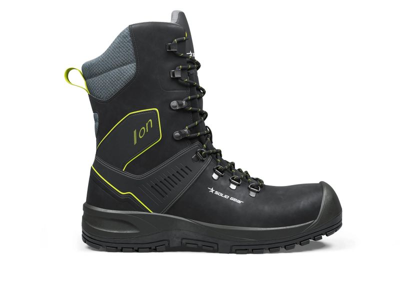 Solid Gear Skyddskänga Ion High SG73103 S3L Svart/Grön