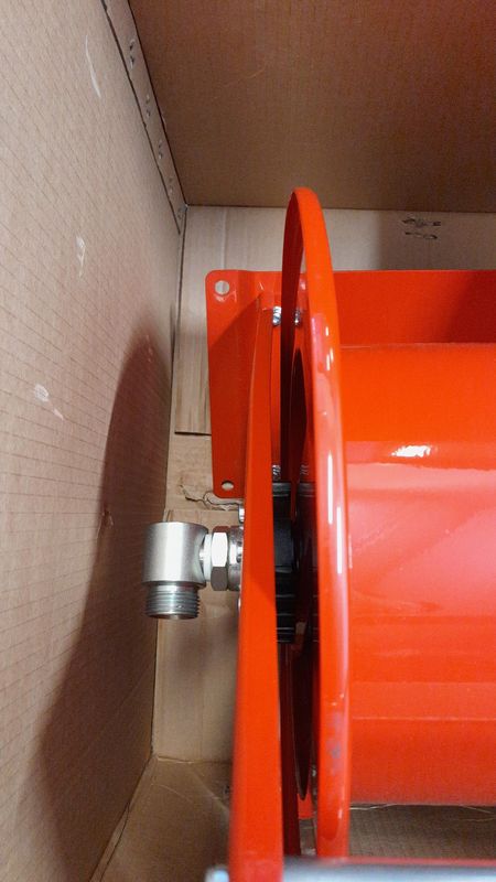 Gelins-KGK slangvinda tom 20 bar 1" 15 m transportskdadad