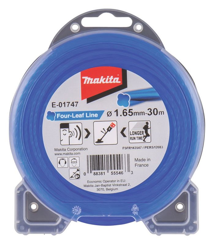 Makita E-01747 Trimmertråd Four-Leaf 1,65mmx30m