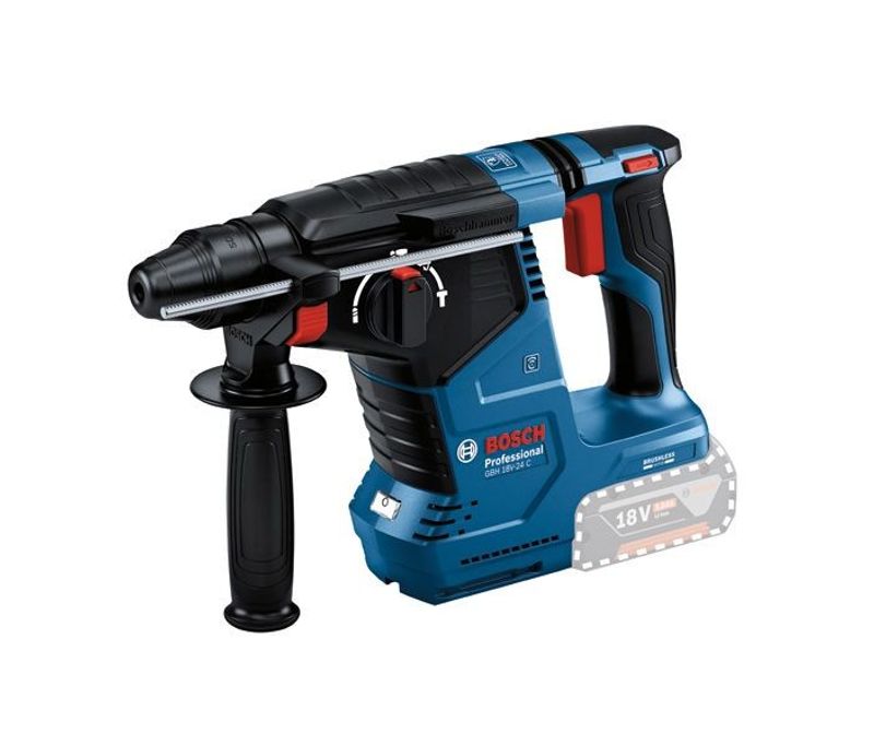 Bosch GBH 18V-24 C Borrhammare SDS plus 18V i L-BOXX (utan batteri)