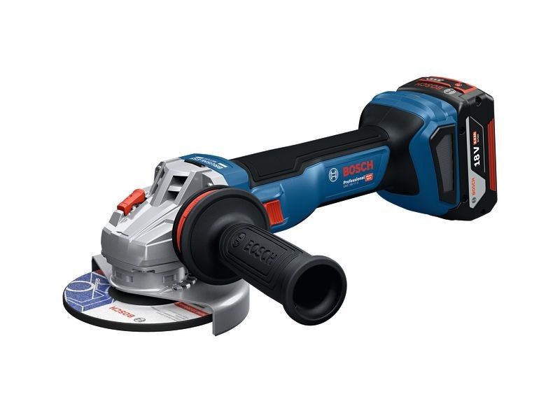 Bosch GWS 18V-11 S Vinkelslip 18V 125 mm 1x5,0Ah i L-BOXX