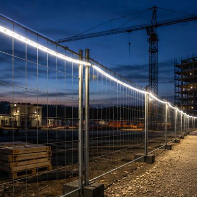 Nedar LED slinga IP65 på kabelvinda 15m