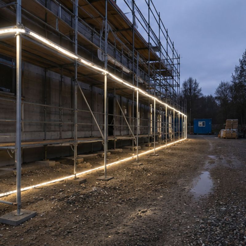 Nedar LED slinga IP65 på kabelvinda 15m