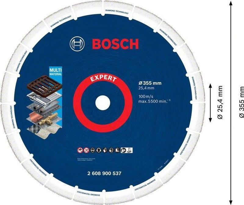 Bosch Expert Diamond Metal Wheel