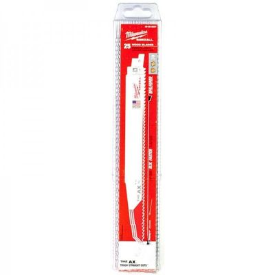 Milwaukee AX Tigersågblad 300mm 25-Pack (För trä & trä med spik)