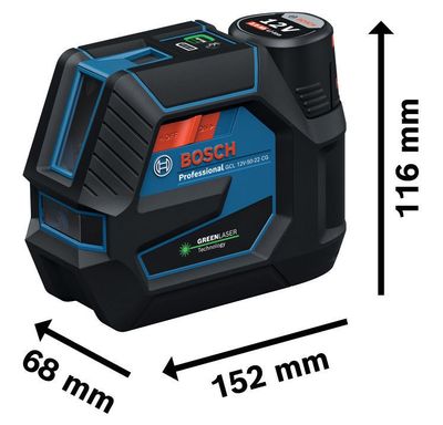 Bosch GCL 12V-50-22 CG Kombilaser 12V (4xAA)