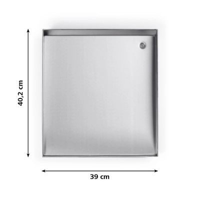 Landmann Stekbord plancha 40x39cm Stainless steel
