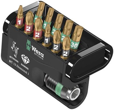 Wera Bitssats Bit-Check12 Diamant 12-delar