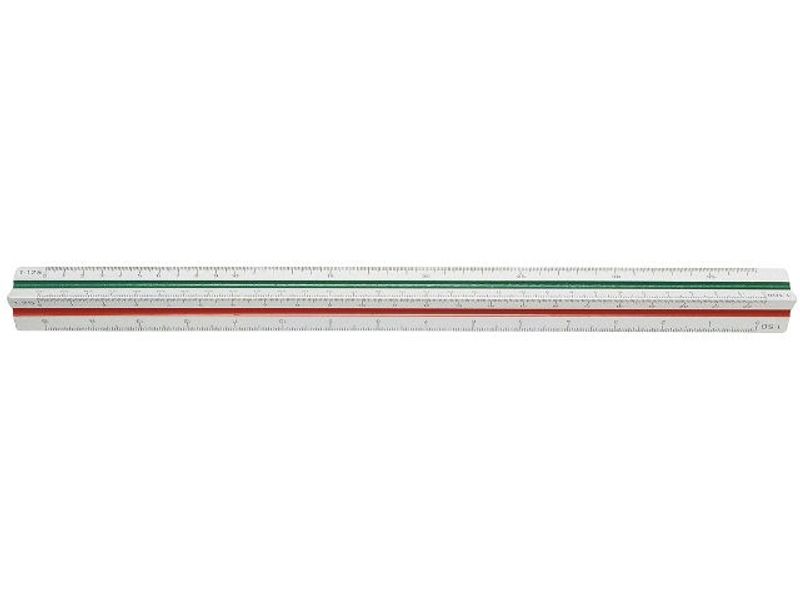 Skallinjal/Skalstock 30CM 100-500