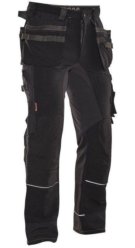 Jobman 2191 Hantverksbyxa 4-vägs Stretch Svart