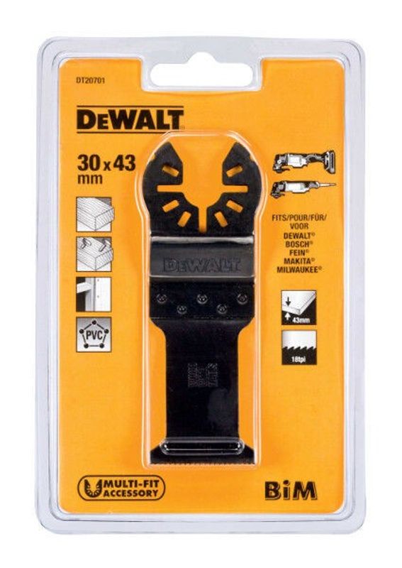 DeWalt DT20701 Sågblad 30x43mm för trä och trä med spik