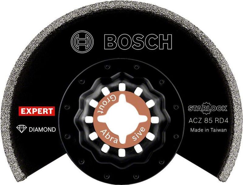Bosch Expert Grout Segment Blade (Expert Grout segmentblad) ACZ 85 RD4 blad för multiverktyg 85 mm