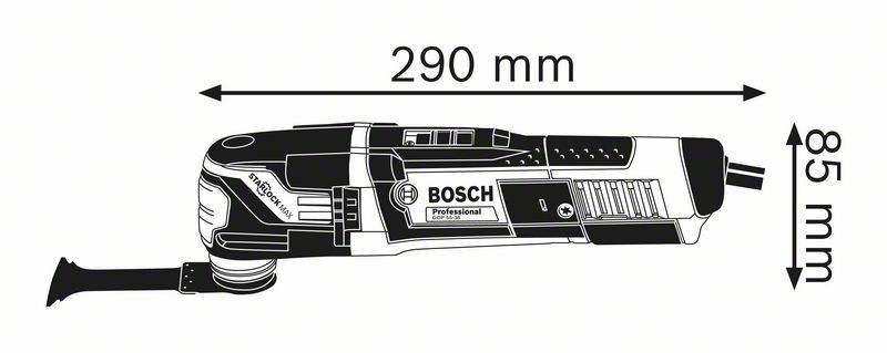 Bosch GOP 55-36 Multiverktyg Starlock Max L-BOXX