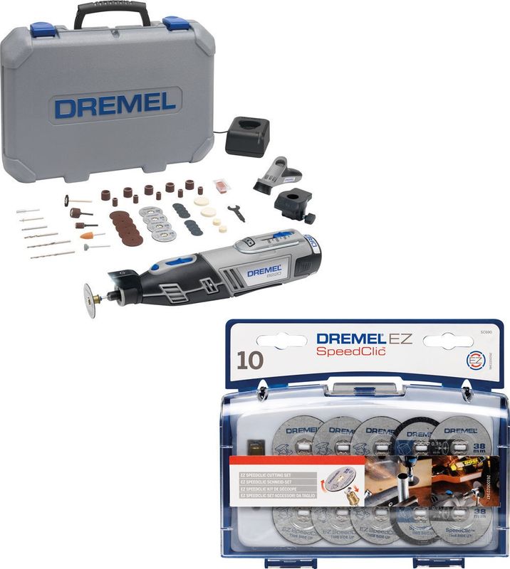 Dremel 8220 Multiverktyg 12V 2,0ah LI-ION tillbehör