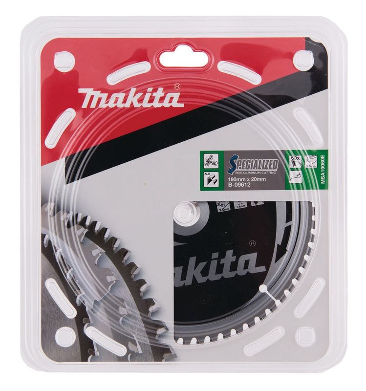 Makita B-09612 Sågklinga 190x 60T (Aluminium)