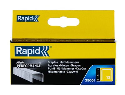 Rapid Häftklammer nr 13 4mm (2500st)