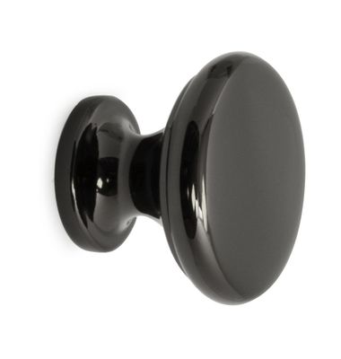 Habo Knopp Adrian 29mm Svart Nickel SB