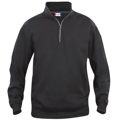 Clique Basic HZ Sweatshirt Svart S-XXL