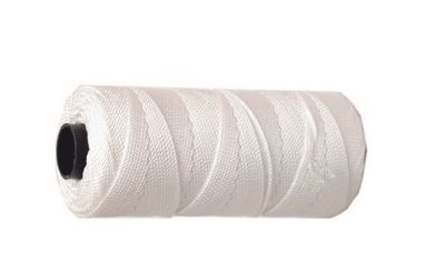 Teufelberger Murarsnöre 120M Polyester Vit
