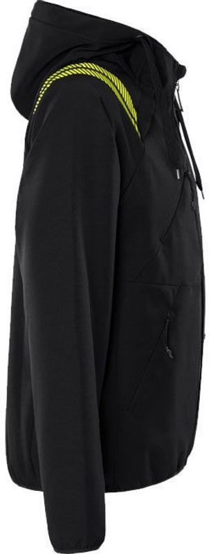 Fristads Softshell-jacka med huva 7461 GBON Svart/Grå