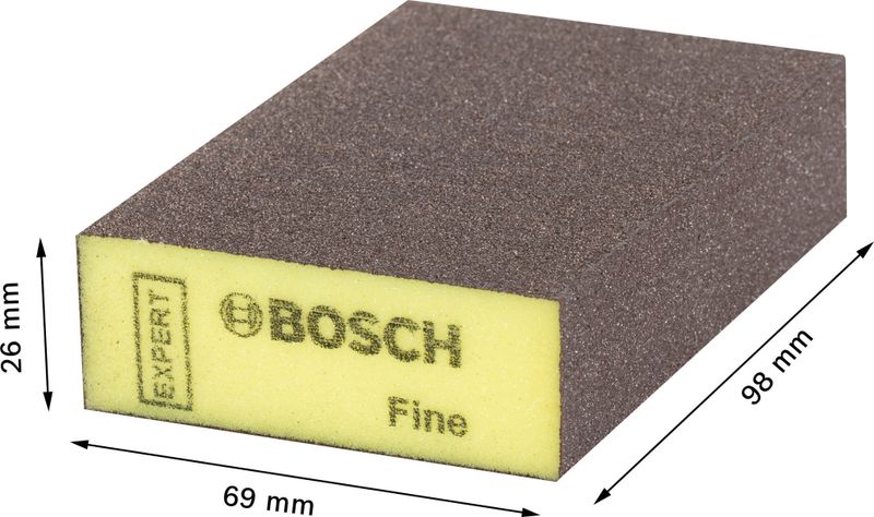 Bosch Expert S471 standardblock 97 x 69 x 26mm för trä & färg