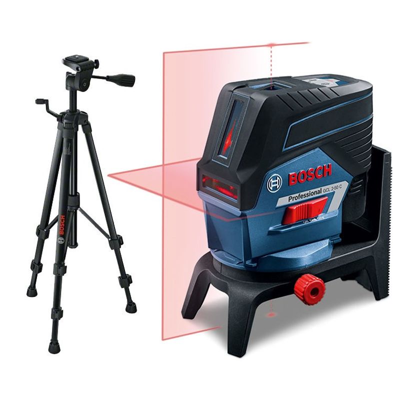 Bosch GCL 2-50 C Kors-/Linjelaser + RM2 +BT150