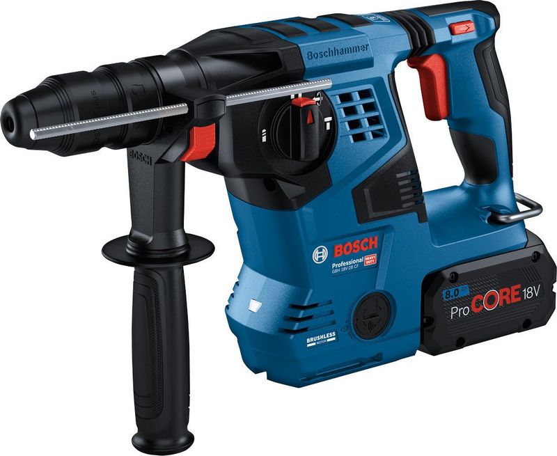 Bosch GBH 18V-28 CF Borrhammare SDS+ 18V inkl. chuck L-BOXX (utan batterier)