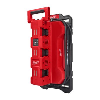 Milwaukee M18 PC6 PACKOUT 6-portsladdare