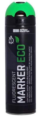 Spraymaster Marker Eco Märkfärg Fluorescerande Grön 500 ml