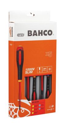 Bahco Skruvmejselsats ERGO Slim BE-9882SL