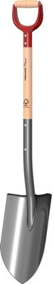 Fiskars Spade spetsig Classic Pro Grå