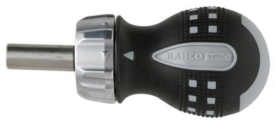 Bahco Bitsspärrskruvmejsel Kort 1/4" 808050S