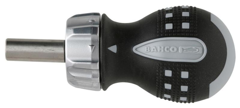 Bahco Bitsspärrskruvmejsel Kort 1/4" 808050S
