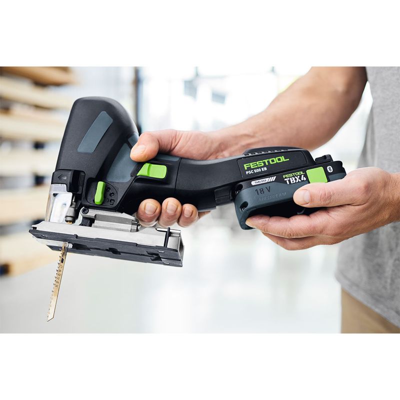 Festool Sticksåg 18V PSC 500 EB-Basic-Set (utan batterier)