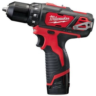 Milwaukee M12 BDD-202C Borr-/Skruvdragare 12V (2x2,0ah)