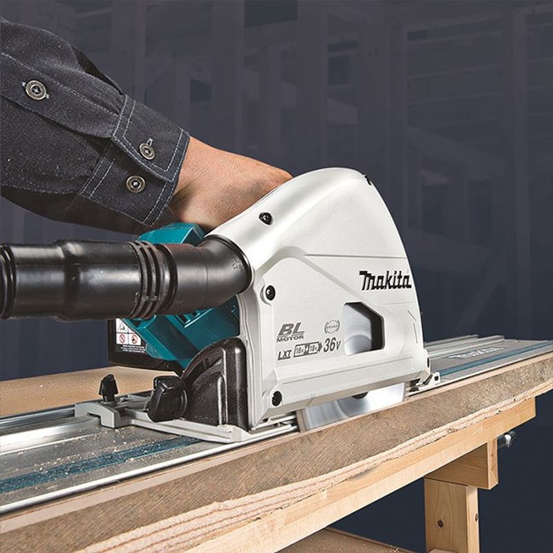 Makita DSP600ZJ Sänksåg 2x18V 165mm LXT (Utan batterier)