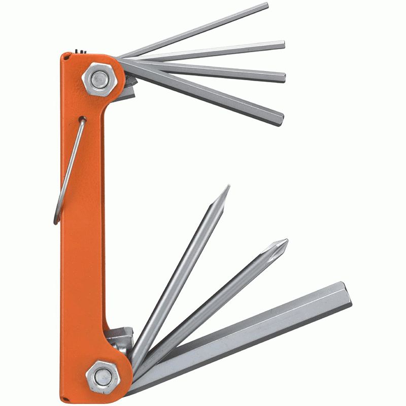 Harden Sexkantnyckel 7-delar 1,5-6mm