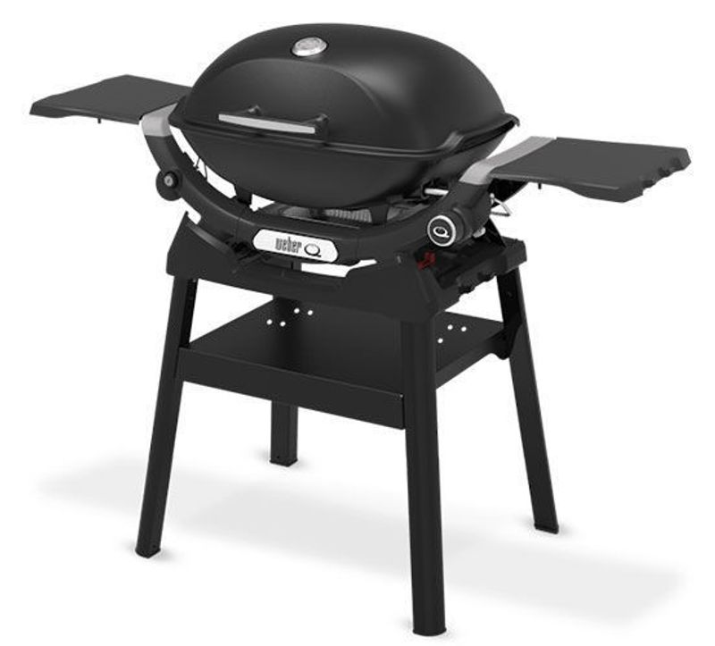 Weber Q2200N – Kompakt Gasolgrill med Sidobord