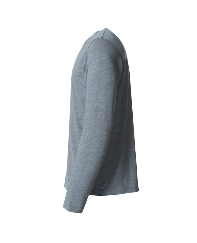 Clique Basic-T L/S Greymel