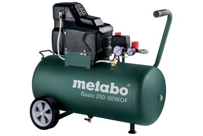 Metabo BASIC 250-50 W OF Oljefri kompressor 100 l/min 8 bar
