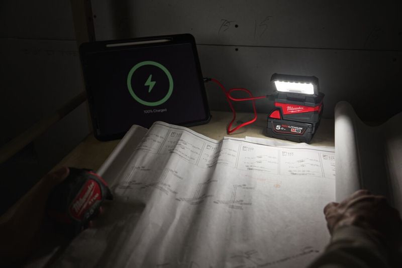 Milwaukee M18 ALIS-0 Arbetsbelysning 18V 1000lumen