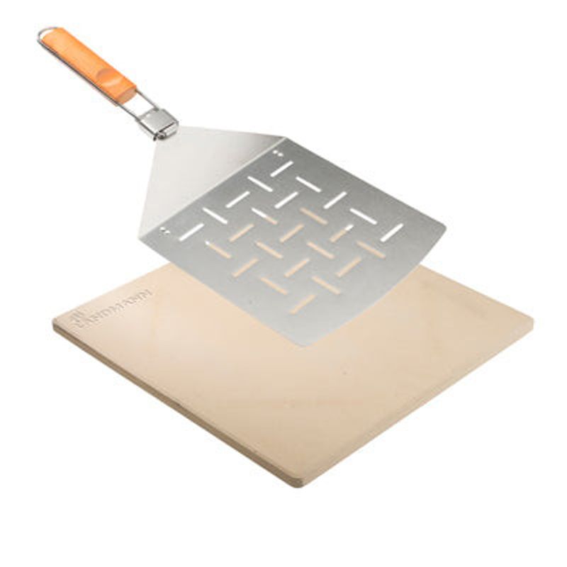 Landmann pizzaset pizzasten 32x32 cm med pizzaspade