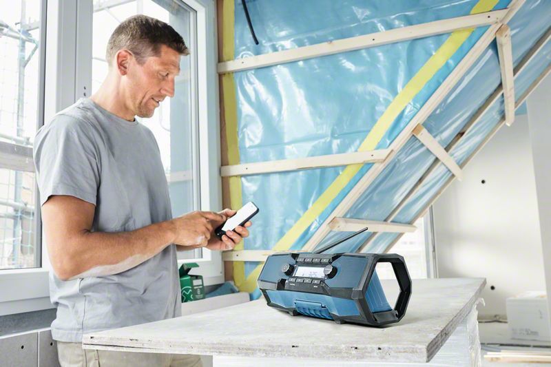 Bosch GPB 18V-2 C Radio Bluetooth AM-FM 18V (Utan batterier)